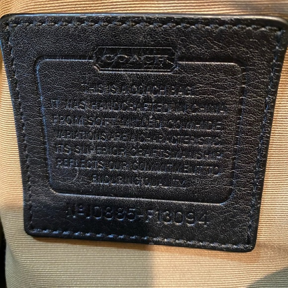 Black Coach Bag
